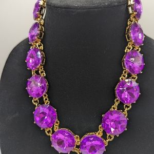 Purple Necklace Set